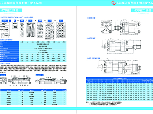 HOB重型油缸